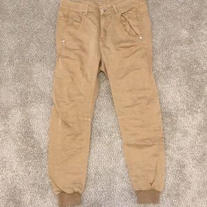 Diesel fayza tan joggers